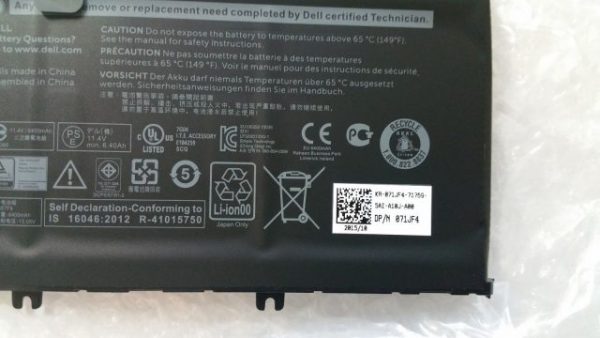 Pin laptop Dell Inspiron 7559, 15-7559
