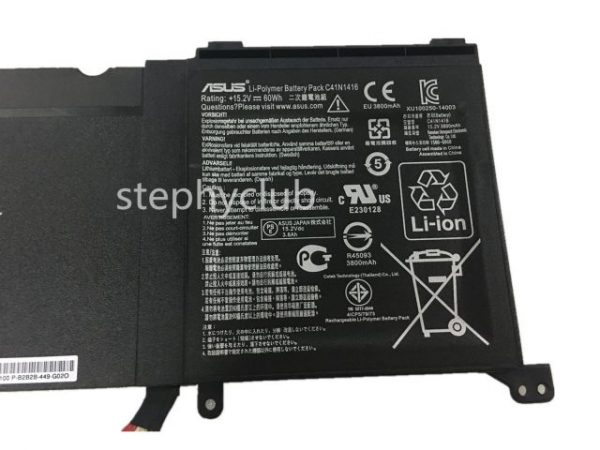 Pin laptop Asus ZenBook UX501V UX501VW UX501J UX501JW Pin laptop Asus ZenBook UX501V UX501VW UX501J UX501JW