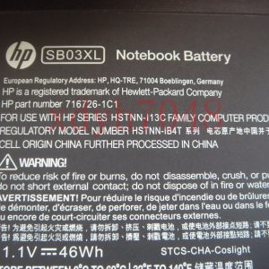 Pin laptop HP Elitebook 820 G2