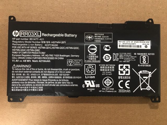 Pin laptop HP Probook 470 G4