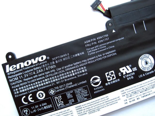 Pin laptop Lenovo ThinkPad E460 E460c