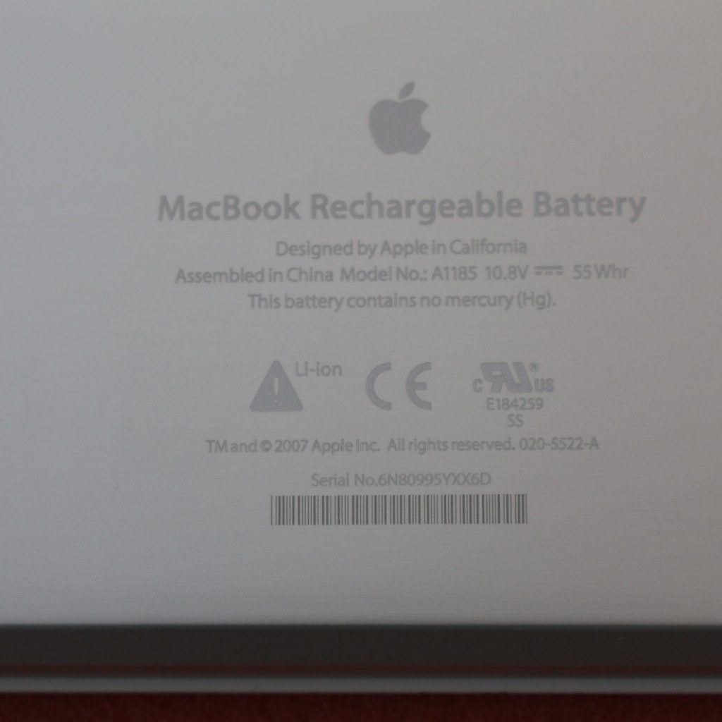 Pin MacBook A1181