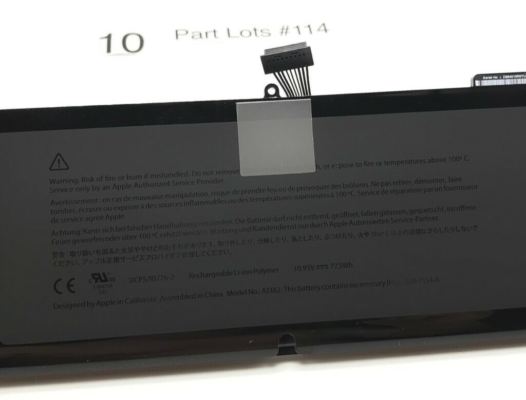 Pin MacBook Pro A1281