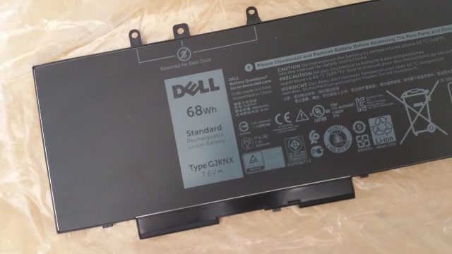 Pin laptop Dell Latitude 5490 E5490 