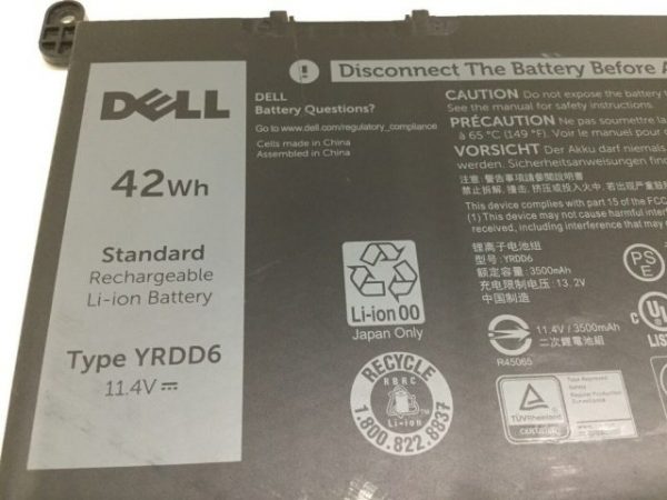 Pin Laptop Dell Inspiron 5593 3