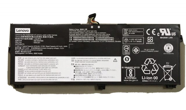 Pin laptop Lenovo L18L3P72 L19M3P71 L18M3P72