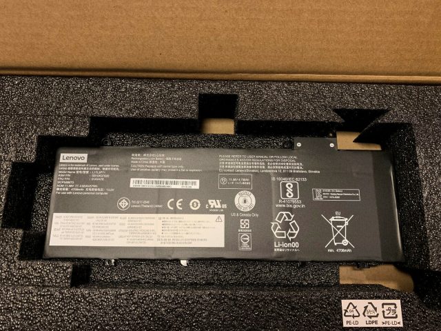 Pin laptop Lenovo ThinkPad T480s