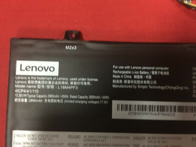 Pin laptop Lenovo L18C4PF3 L18M4PF3