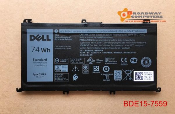 Pin Laptop Dell Inspiron 7566, 15 7566 (2) Pin Laptop Dell Inspiron 7566, 15 7566 (2)