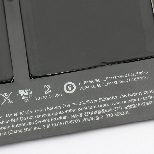 Pin MacBook Air 11-inch Early 2014