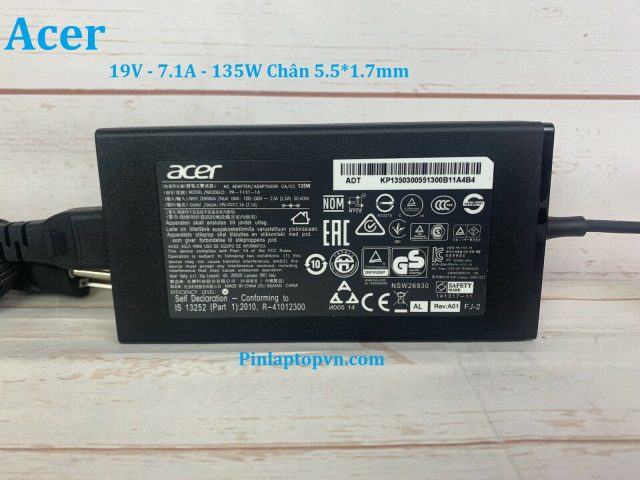 Sạc laptop Acer Aspire VN7-571 VN7-571G