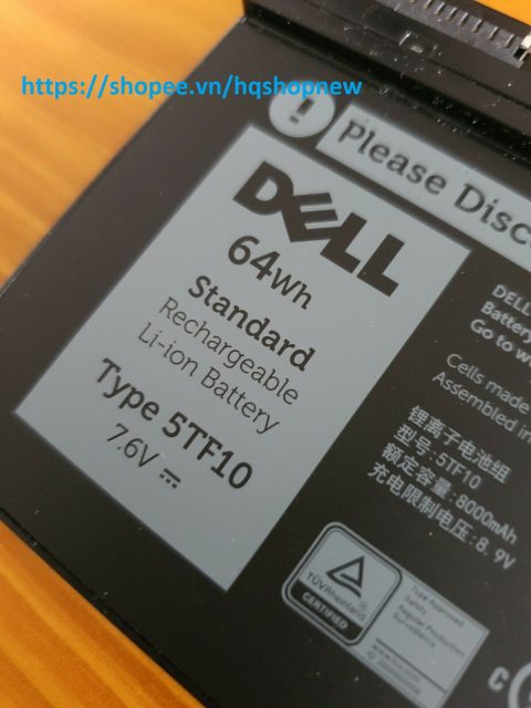 Pin Laptop Dell Precision 7540