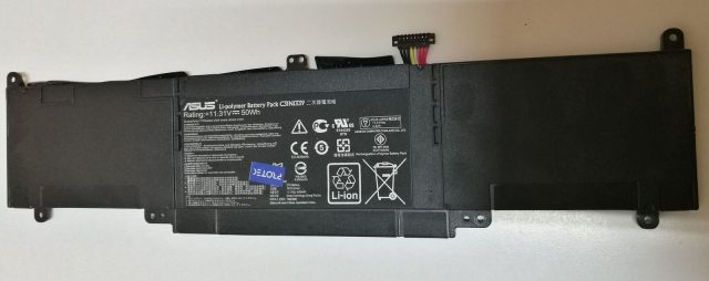 Pin laptop Asus C31N1339 50Wh