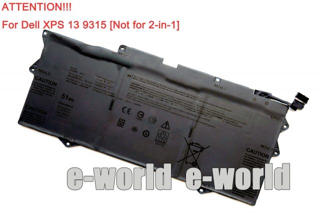 Pin laptop Dell XPS 9315 P153G P153G001