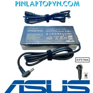 Sạc Laptop Asus 20V - 12A - 240W Chân kim to 6.0 x 3.7 mm