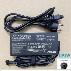 Sạc Laptop Asus 20V - 6A - 120W Chân kim nhỏ 4.5 x 3.0 mm
