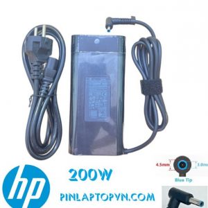 Sạc Laptop HP 19.5V - 10.3A - 200W Chân xanh 4.5 x 3.0 mm