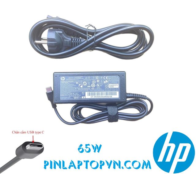 Sạc laptop HP EliteBook 1030 G3 G4 G5 Chân C