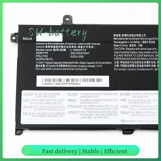 Pin laptop Lenovo L18C3P72 L18M4P73 L18M3P73 (3) Pin laptop Lenovo L18C3P72 L18M4P73 L18M3P73 (3)