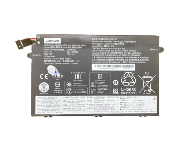 Pin laptop Lenovo ThinkPad E580 E585 E590 E595