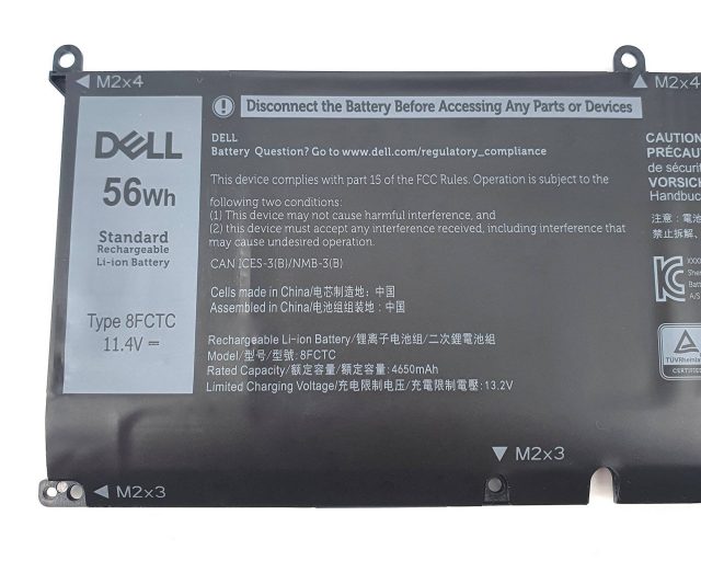 Pin laptop Dell Precision 5560 5570 (3) Pin laptop Dell Precision 5560 5570 (3)