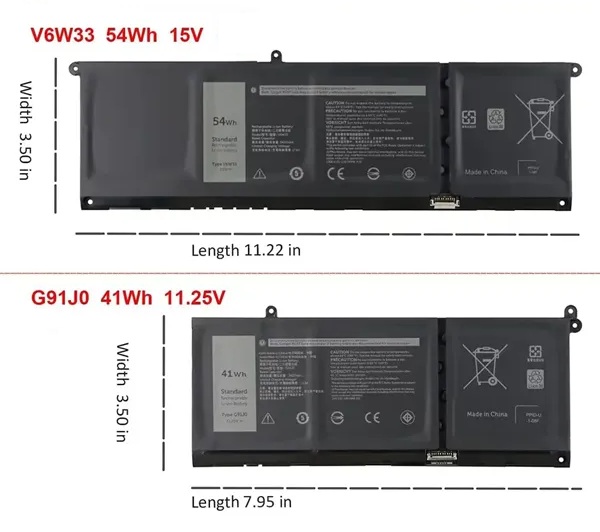 Pin laptop Dell Inspiron Vostro 3510 3511 3515