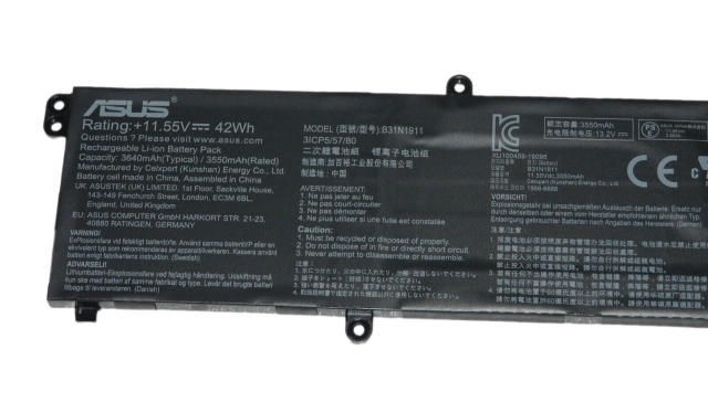 Pin Asus X1402Z X1402ZA M1402I M1402IA B31N1911 C31N1911 (3) Pin Asus X1402Z X1402ZA M1402I M1402IA B31N1911 C31N1911 (3)
